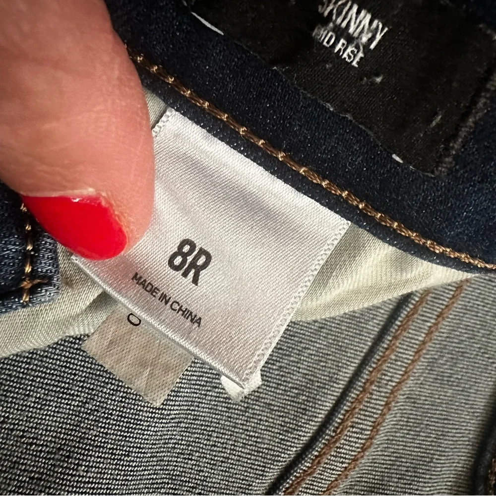 Express jeans - two pair, skinny size 8R in EUC - Picture 4 of 8